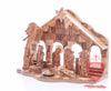 Nativity Set, with 2-D figures and Incense from the tomb of jesus. Size: 10" 5" 7.5"