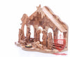 Nativity Set, with 2-D figures and Incense from the tomb of jesus. Size: 10" 5" 7.5"