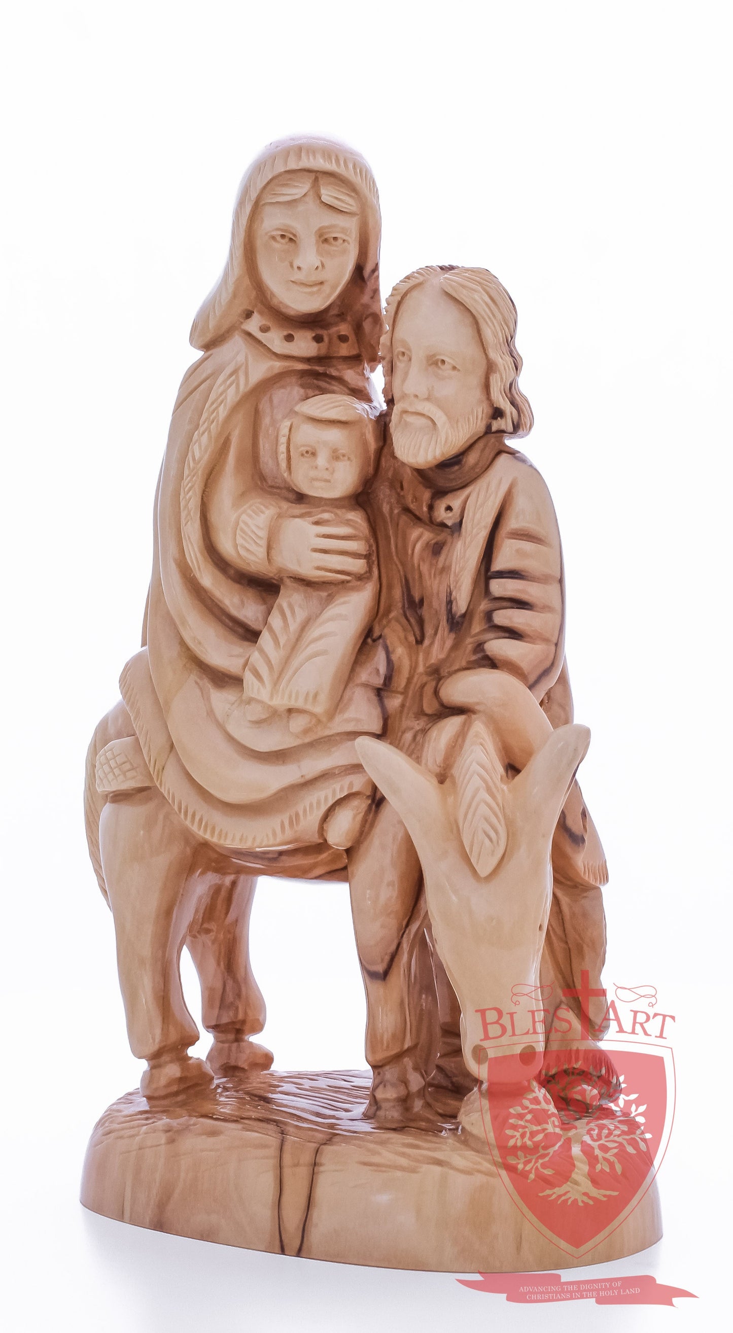 Holy Family, Flight to Egypt, 7.5"