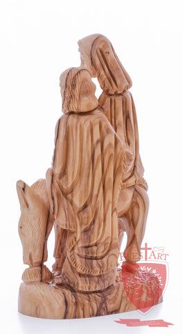 Holy Family, Flight to Egypt, 10.5"/27 cm