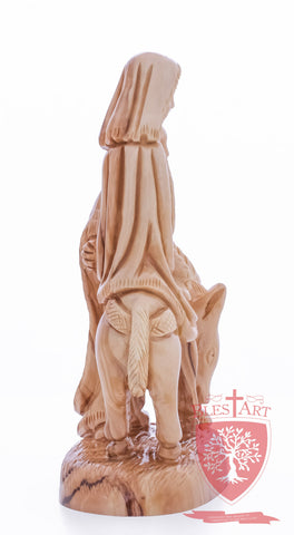 Holy Family, Flight to Egypt, 10.5"/27 cm