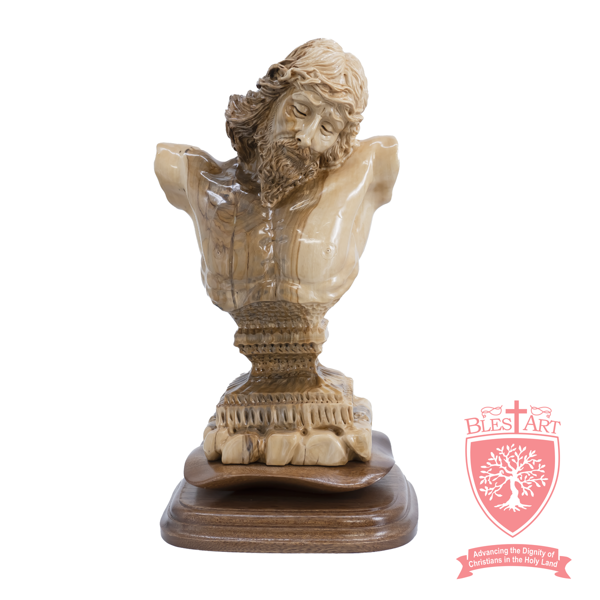 BUST JESUS CHRIST - (Special Edition) - Olivewood