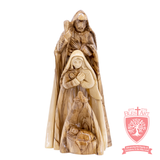 Holy Family - Standing - 3 pieces - Olive wood