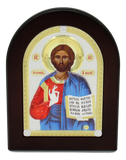 Icon of blessing Jesus, Silver plated, Available in different sizes.