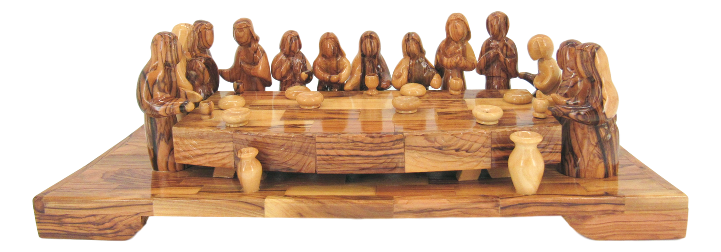 The Last Supper, Plain, Size: 17.7" x 8.5" x 6"
