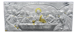 Icon of the Last Supper, Silver plated, Available in different sizes.