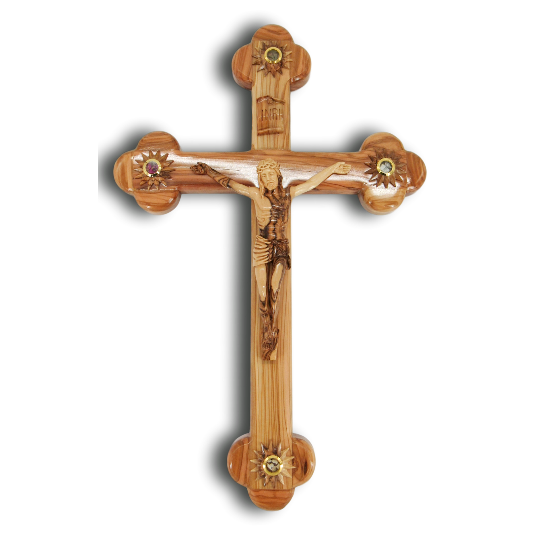 Roman Crucifix with Holy Items - Blest Art, Inc. 