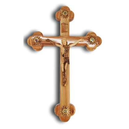 Roman Crucifix with Holy Items - Blest Art, Inc. 