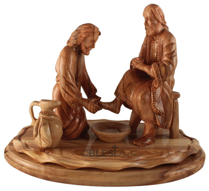 Jesus Washing St. Peter's Feet, Two different sizes - Blest Art, Inc. 