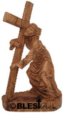 Jesus on the Road to Golgotha, Size: 13.8"/35 cm Height.
