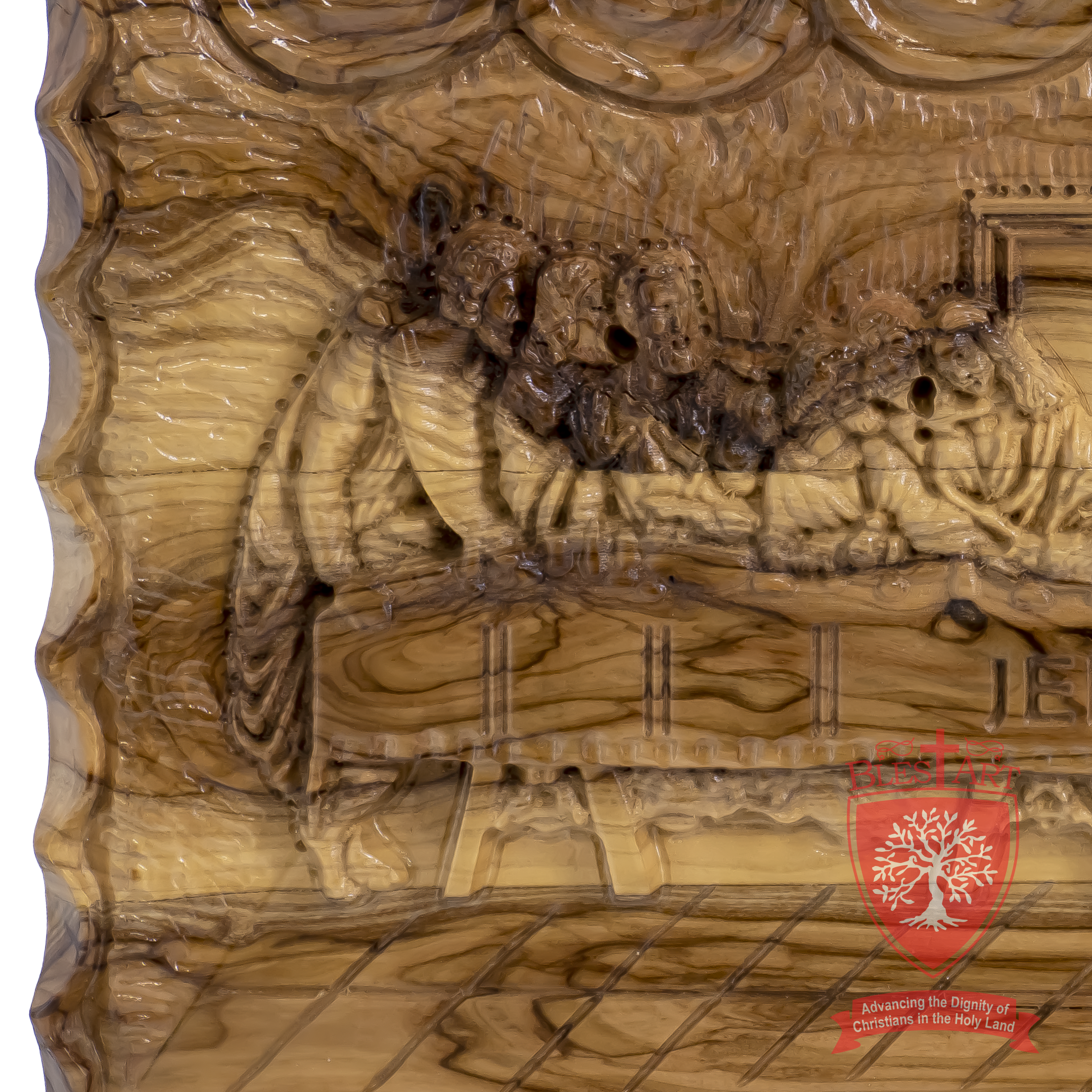 Last Supper - Olivewood Plaque