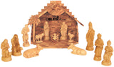 Nativity Set, Musical with Movable Pieces, Size: 13.8"/35 cm Height - Blest Art, Inc. 