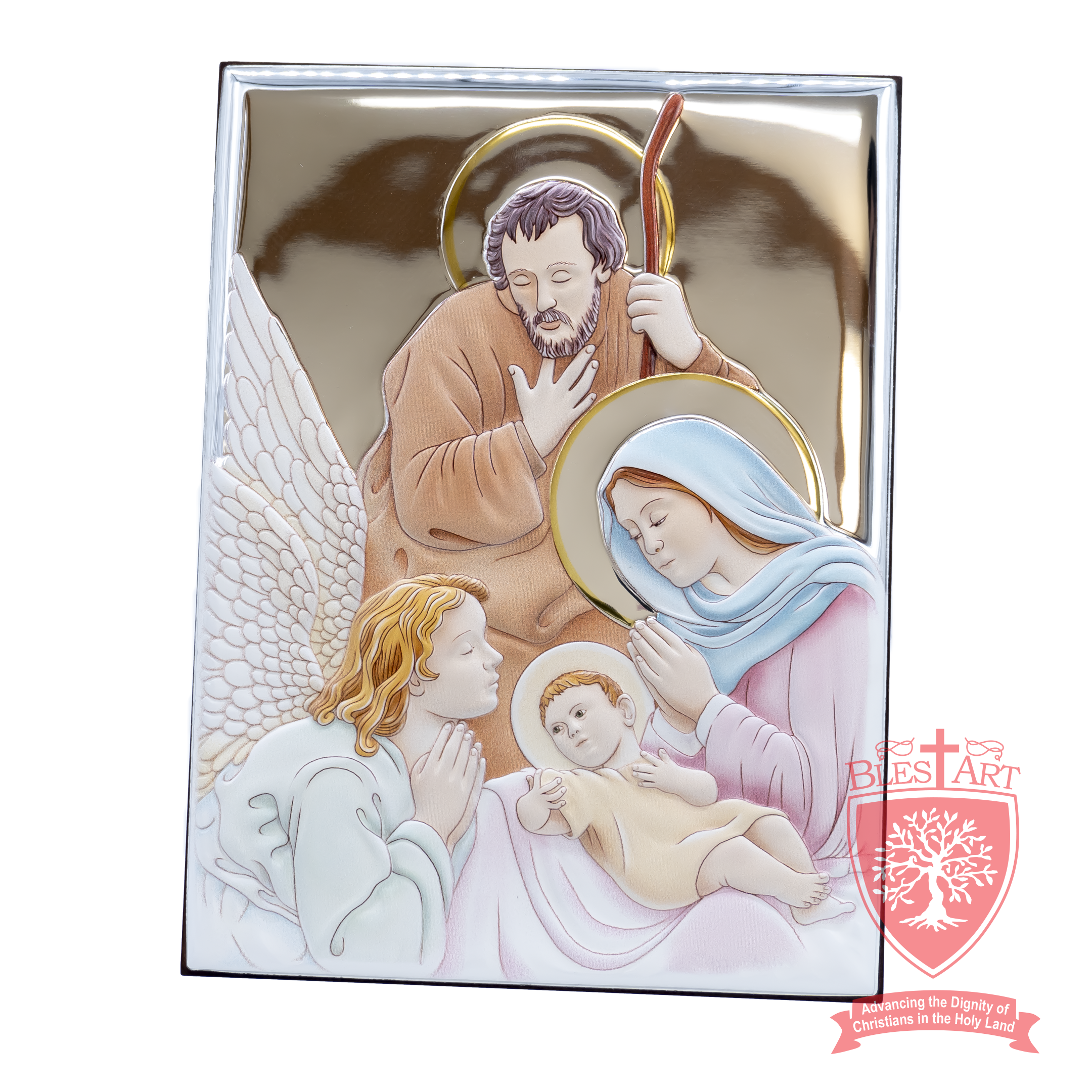 Nativity Silver Icon