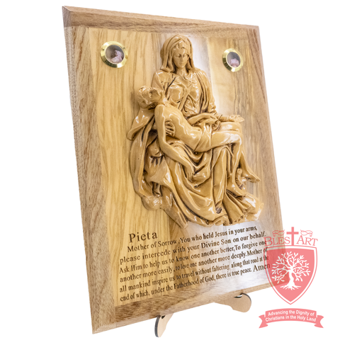 Prayer Plaque - Olivewood