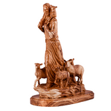 The Good Shepherd, Cathedral Quality, Size: 13" x 6" x 16.5"