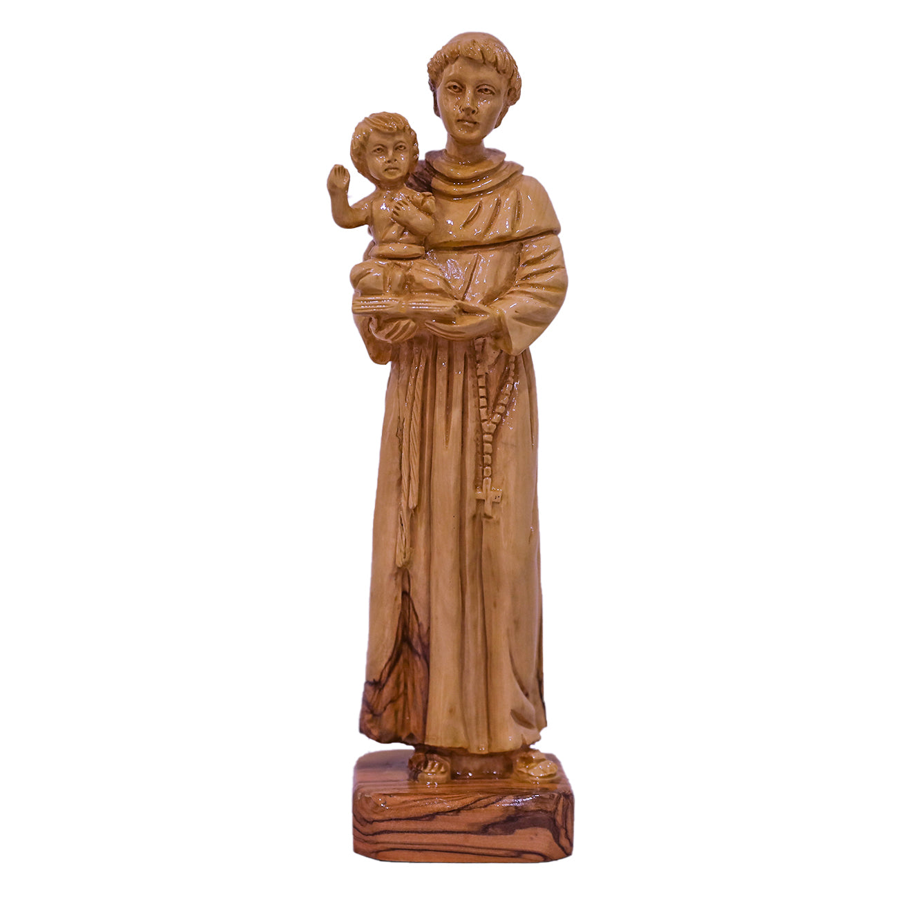 St. Anthony holding the Child, Size: 11"/28 CM Height