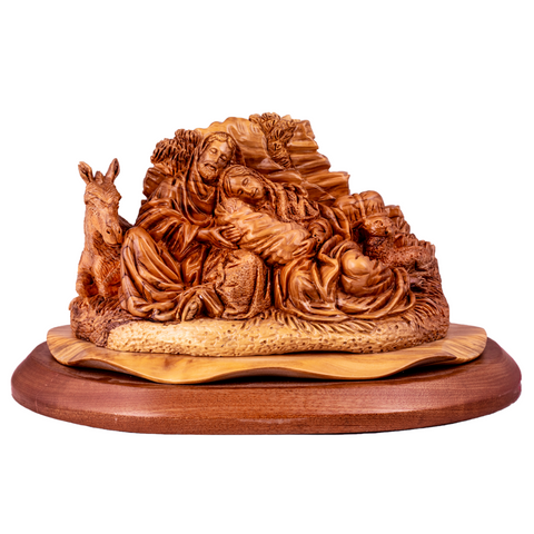 Holy Family, Nativity scene, Size: 12" X 8.5" X 7"