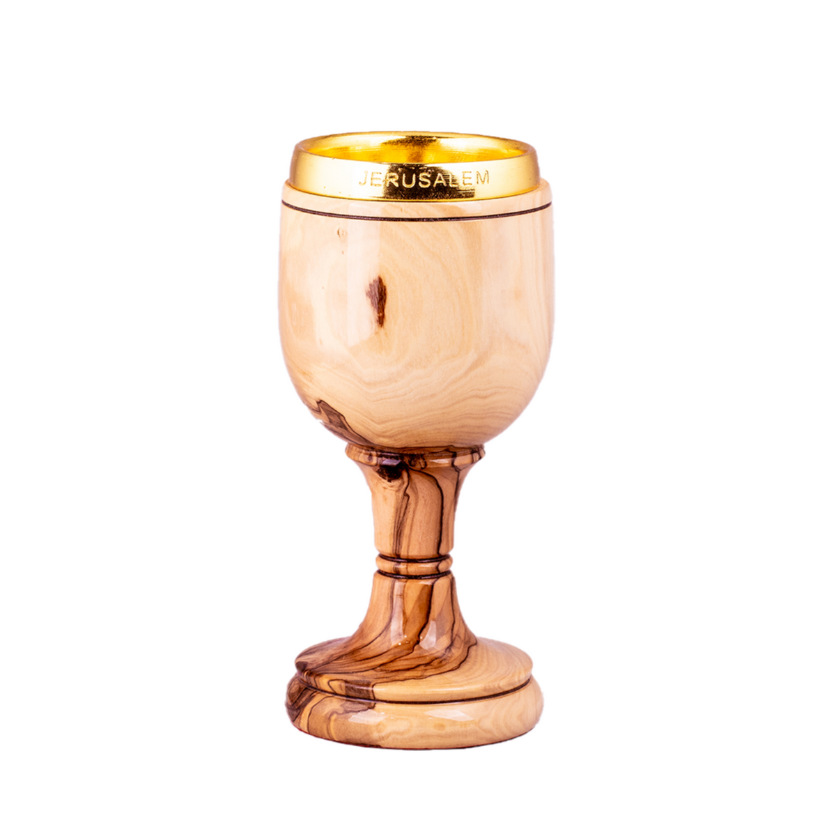 Communion Chalice, Gold-plated Lining, Size: 8.5" / 21 cm height - Blest Art, Inc. 