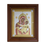 Large Icon of Virgin Mary of Jerusalem and Blessing Jesus