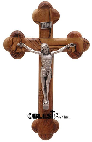 Roman Crucifix, Plain, Available in different sizes. - Blest Art, Inc. 