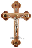 Roman Crucifix, With metal body and Holy Items, Available in different sizes - Blest Art, Inc. 