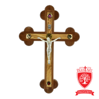 Roman Cross With Holy Items