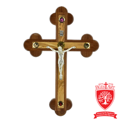 Roman Cross With Holy Items