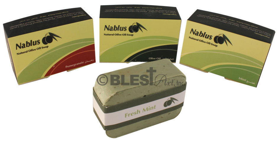 Natural Olive oil Soap, different Scents, Size: 3.1" - Blest Art, Inc. 