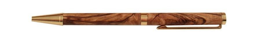 Olive Wood Pen available with and without a Holy Sepulcher Case - Blest Art, Inc. 