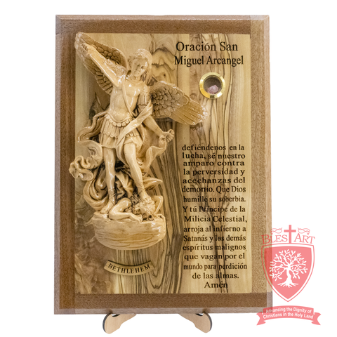 Prayer Plaque - Olivewood