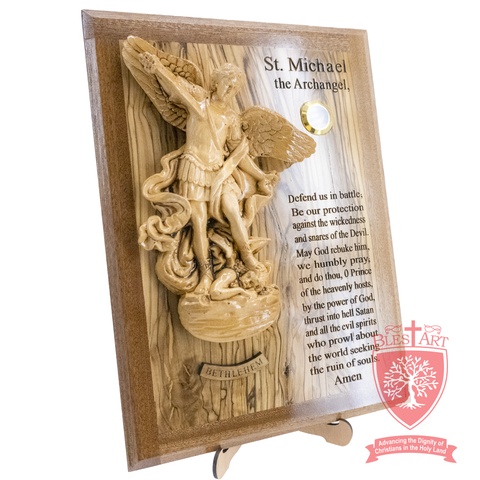 Prayer Plaque - Olivewood